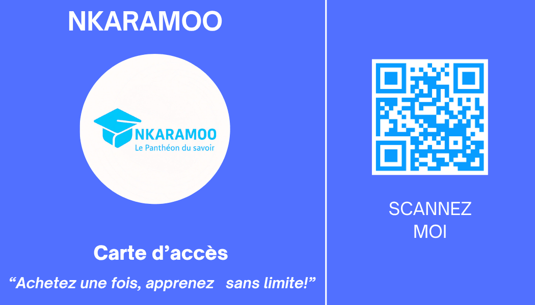 Carte d'accès Nkaramoo