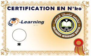 Certification en KANPIYOPIYO